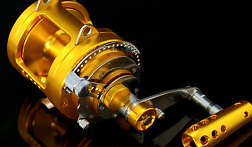 All-Metal Saltwater Trolling Reel, Conventional, Right Hand – product photo