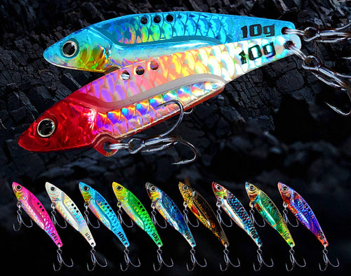 VIB Blade Bait Lure, 5–20 g (0.18–0.7 oz), Bass – product photo