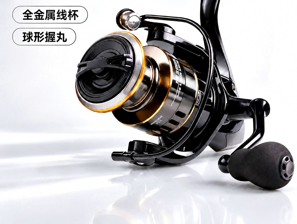 All-Metal Spinning Reel, HE Series, 500–7000 – product photo