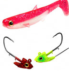 T-Tail Soft Swimbaits & Jig Heads, 2.5–4.5 in (6.4–11.4 cm) – product photo
