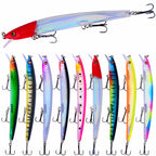 Floating Minnow Hard Bait, Laser Finish Lure – product photo