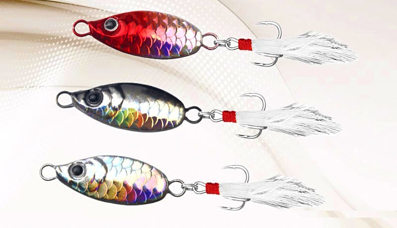 Fish Scale Micro Casting Jig, 5–20 g (0.18–0.71 oz) – product photo