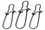 Stainless Steel Fast Snap Reinforced Safety Pin Snaps, Black – product photo