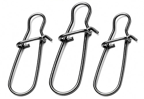 Stainless Steel Fast Snap Reinforced Safety Pin Snaps, Black – product photo