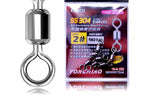Stainless Steel Barrel Swivels, Sizes 2–14 – product photo