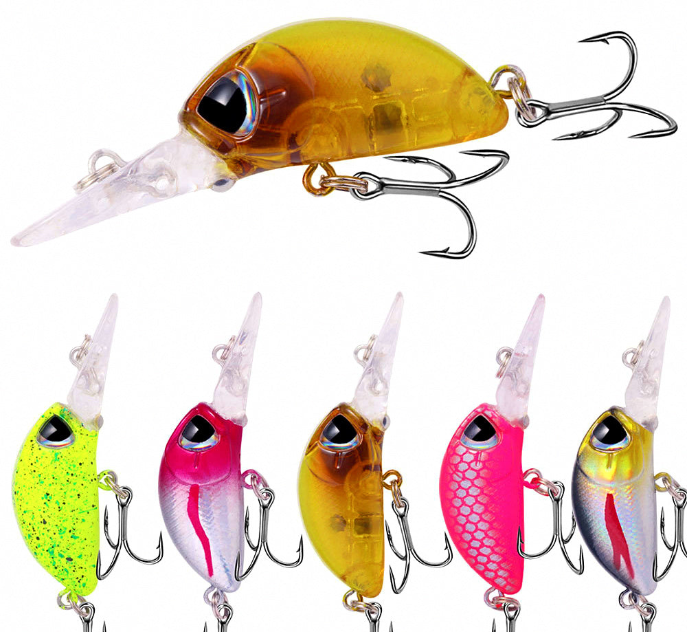 Mini Fat Crankbait, 5.5 cm 4 g (0.14 oz), Size 10 Hook – product photo