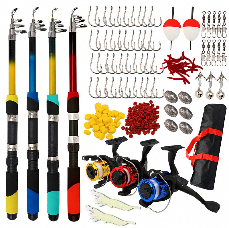 Telescopic Surf Rod & Reel Combo, 1.8 m or 2.1 m (5.9 / 6.9 ft) – product photo