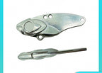 Unpainted Zinc Alloy VIB Blade Bait, 5–20 g (0.2–0.7 oz) – product photo