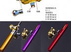 Mini Metal Drum Reel for Ice & Raft Fishing, Micro Jigging – product photo