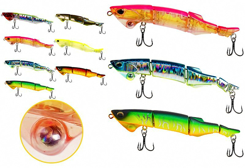 Jointed Sinking Pencil Lure, 9 cm (3.5 in), 6 g (0.2 oz) – product photo