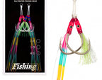 Glow Thread Double Assist Hooks, Sizes 1/0–5/0 (2 per pack) – product photo