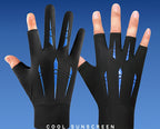 Men's Ice Silk Breathable Fishing & Cycling Gloves – product photo