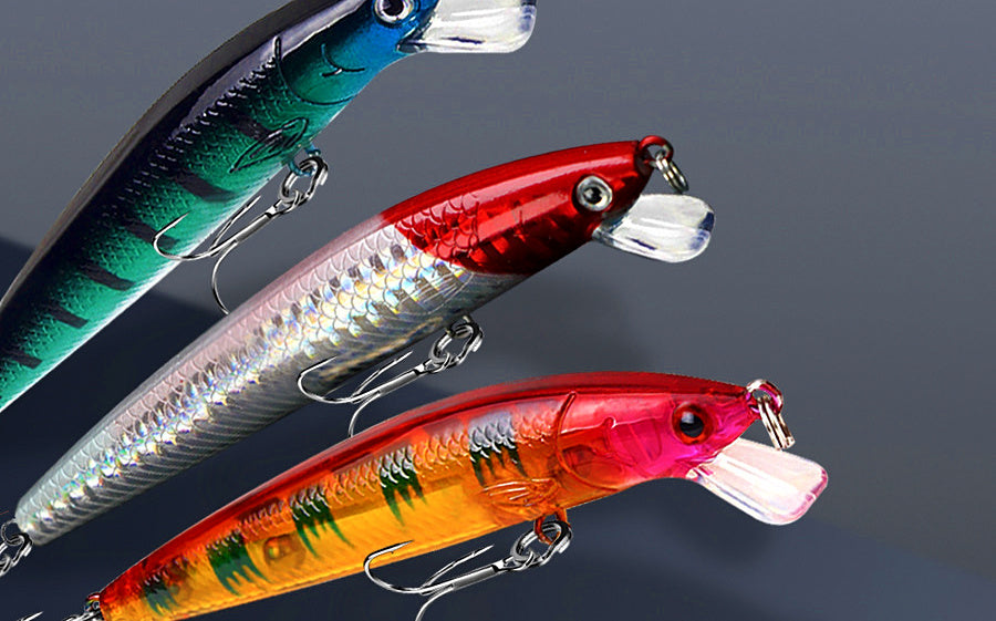 Floating Minnow Lure with Rattle, 10 cm / 9 g (3.9 in / 0.32 oz) – product photo