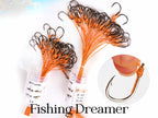 Iseni Snelled Hooks, Hand-Tied, 50 cm (19.7 in) Line – product photo