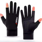 Sun Protection Fishing Gloves, Touchscreen, Fingerless