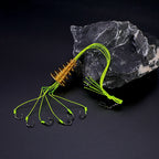 Snag-Resistant Spring Hook Rig, Barbed, Sizes 7–13 – product photo