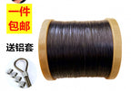 304 Stainless Coated Wire Rope with Crimp Sleeves, 0.4–6 mm – product photo