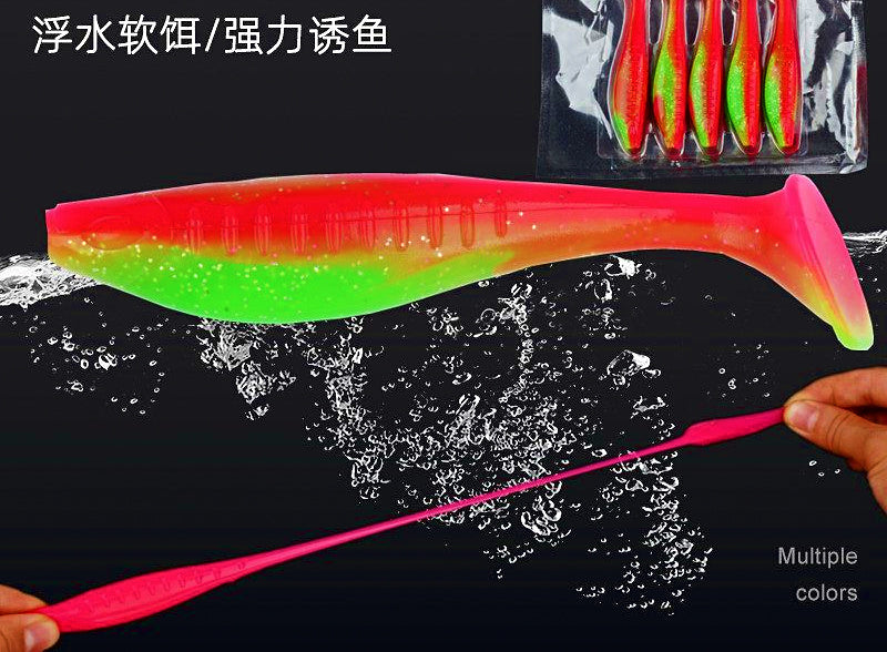 T-Tail Soft Plastic Swimbait, 8 cm & 10 cm (3.1 & 3.9 in) – product photo