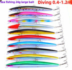 Saltwater Minnow Lure, 18 cm (7.1 in), 24 g (0.85 oz) – product photo