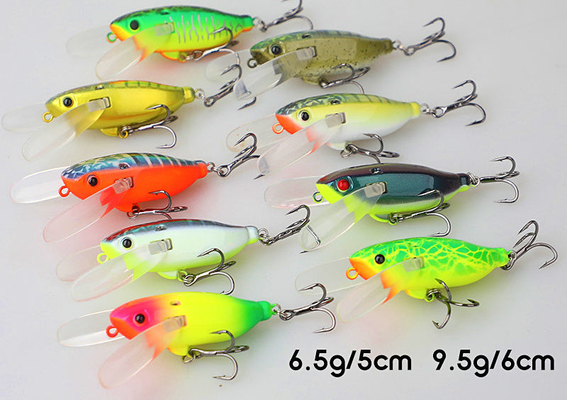 Cicada Topwater Crawler Lure, 6.5 g (0.23 oz) / 9.5 g (0.34 oz) – product photo
