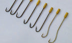 Barbed Eel Hooks, Threaded Rotating Head – product photo