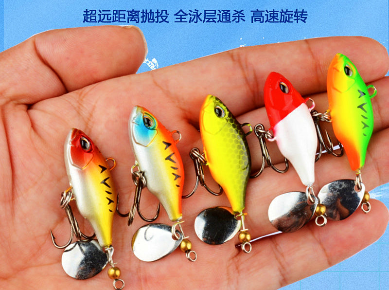 VIB Vibration Blade Bait, 9 g (0.32 oz), 5 Colors – product photo