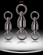 Ball Bearing Swivels, Stainless Steel, 10-Pack, Sizes #0–#10 – product photo