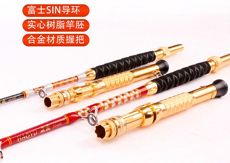 Solid Fiberglass Boat Rod, 2-Piece, 1.8–2.4 m (5.9–7.9 ft) – product photo
