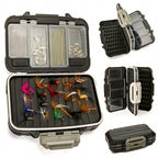 Waterproof Double-Opening Tackle Box, Shockproof Sealed – product photo