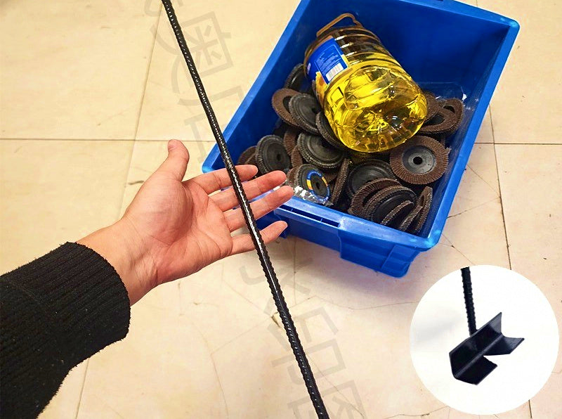 Steel Crate Pulling Hook, Wide Head, 20–120 cm (8–47 in) – product photo