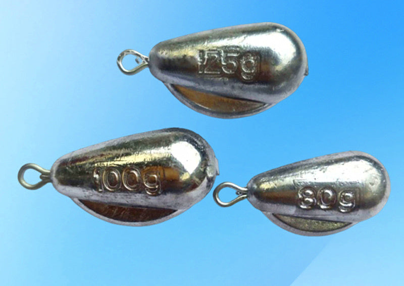 Teardrop Wing Lead Sinker, 60–500 g (2.1–17.6 oz) – product photo