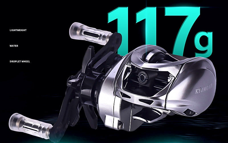 Low Profile Baitcasting Reel, 7:1 Gear Ratio, 11 Bearings – product photo