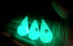 Glow Teardrop Sinker with Swivel, 0.4–7.8 oz (11–220 g), 10 Pack – product photo