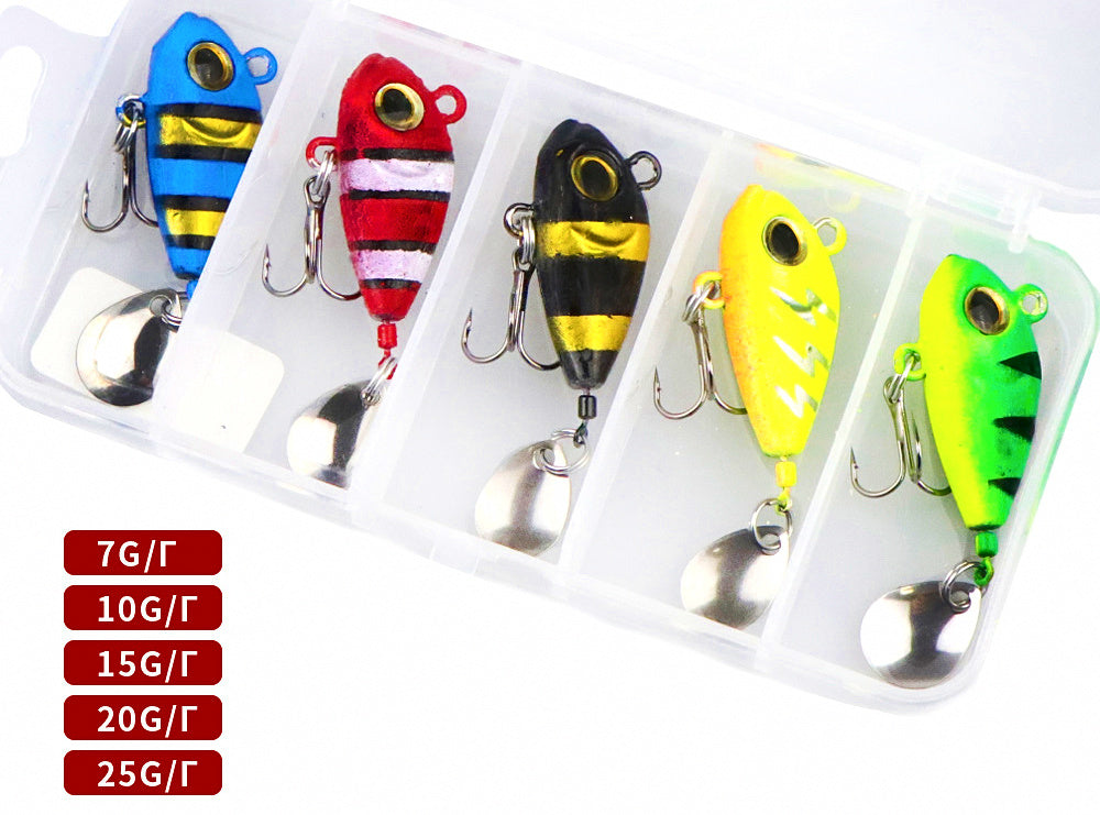 VIB Blade Lure, 7–25 g (0.25–0.88 oz), 5-Pack Box or Single Card – product photo