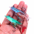 Paddle Tail Soft Swimbait with Lead Jig Head, 4 g & 11 g – product photo