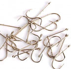 Barbed Carbon Steel Live Bait Hooks, 1000 Pack – product photo