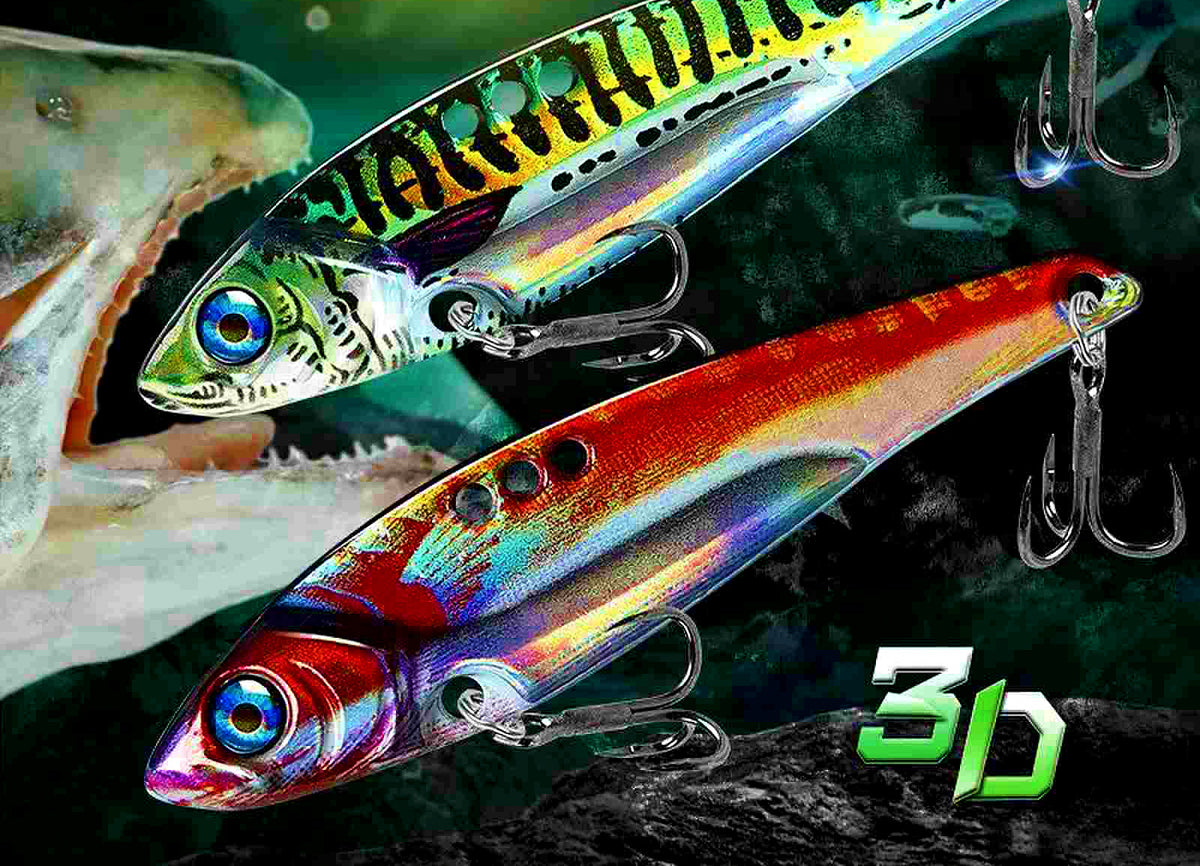 VIB Blade Bait Lure, 5–15 g (0.18–0.53 oz) – product photo