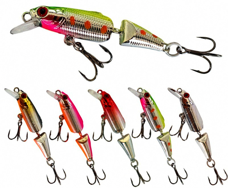 Jointed Minnow Lure, Sinking, 3–4.2 g (0.11–0.15 oz) – product photo