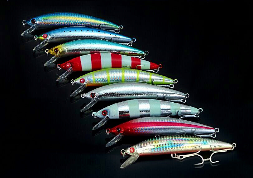 Floating Minnow Trolling Lure, Rattle, 3-5 m Diver – product photo