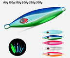UV Glow Slow Pitch Jig, 80–300 g (2.8–10.6 oz) – product photo
