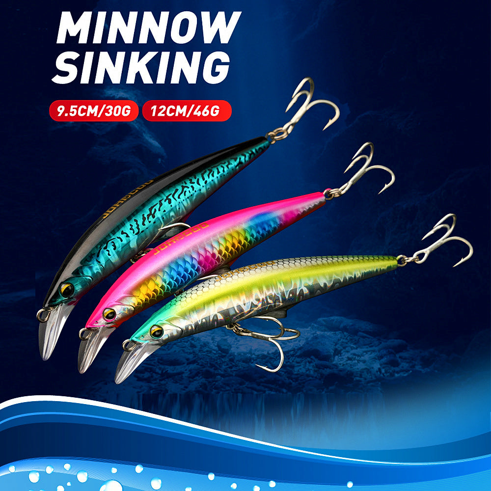 Sinking Minnow Hard Bait, 30 g & 46 g (1.1 & 1.6 oz) – product photo