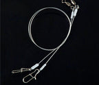 Stainless Steel Wire Leaders, 10 Pack, 0.5–1.2 mm – product photo