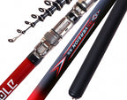 Carbon Telescopic Rock & Surf Fishing Rod, 3.6–6.3 m (12–21 ft) – product photo