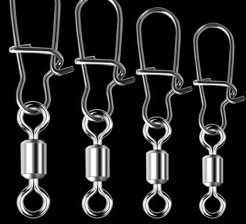 Stainless Steel Fishing Snap, American Style, Sizes 14–2 – product photo