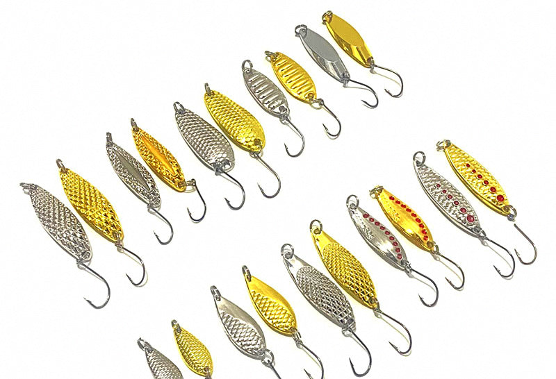 Zinc Alloy Casting Spoon Lures, 1–7 g (0.04–0.25 oz) – product photo