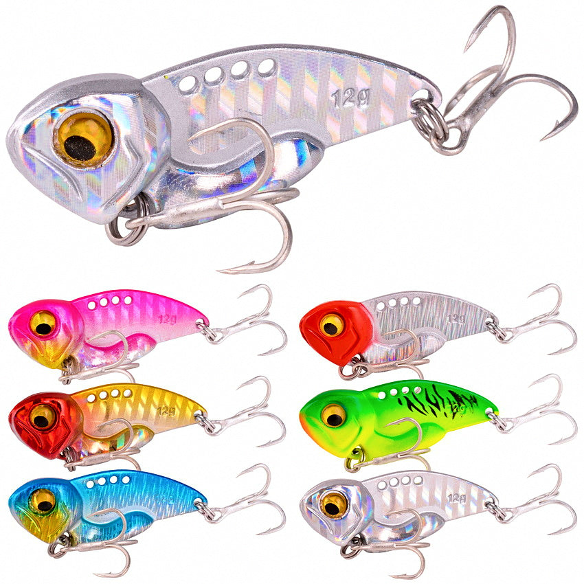 Metal VIB Lure, 5–14 g (0.18–0.49 oz), Multiple Colors