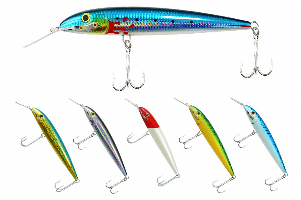 Trolling Minnow Diving Lure, 60 g (2.1 oz), 4–6 m Depth – product photo