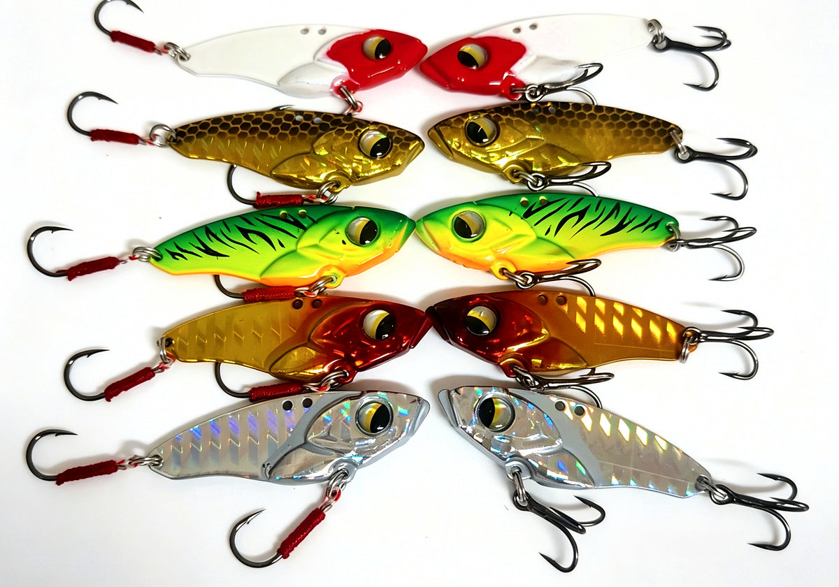Lipless Vibration Crankbait, 7–14 g (0.25–0.5 oz), 5-Pack – product photo