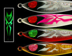 Slow Pitch Jig, 80–200 g (2.8–7.1 oz), Glow & Laser Colors – product photo