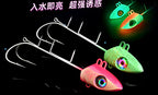 LED Glow Cutlassfish Jig w/ Hook, 80–300 g (2.8–10.6 oz) – product photo